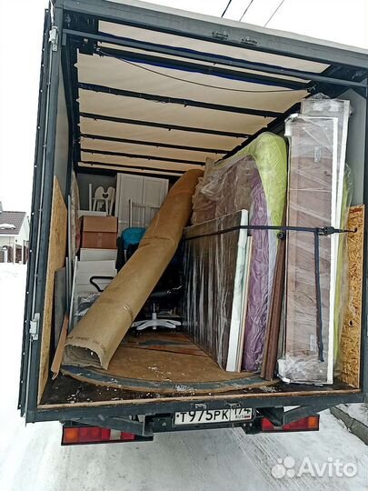 Грузоперевозки, переезды Газель, грузчики