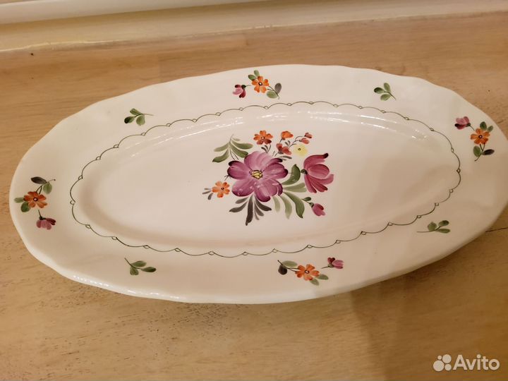 Селедочница зик Конаково Фарфор СССР