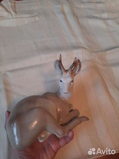 Олень Гжель