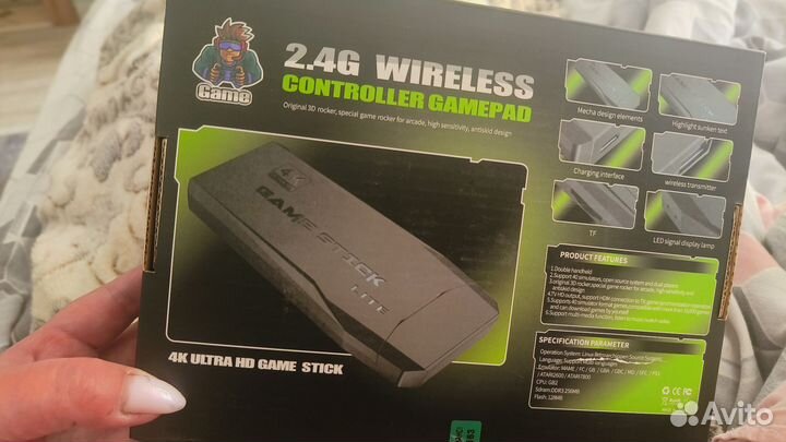 Игровая приставка 2.4g Wireless dendy sega денди
