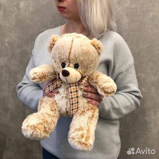 Медведь плюшевый игрушка новый