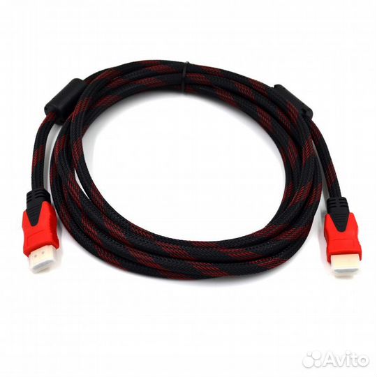 Кабель hdmi 10 м в оплётке с фильтрами