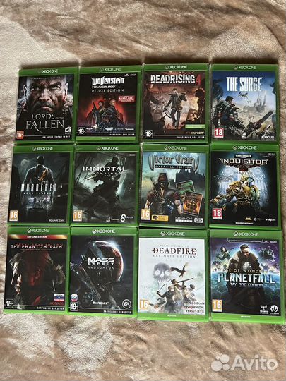 Игры б/у Xbox One