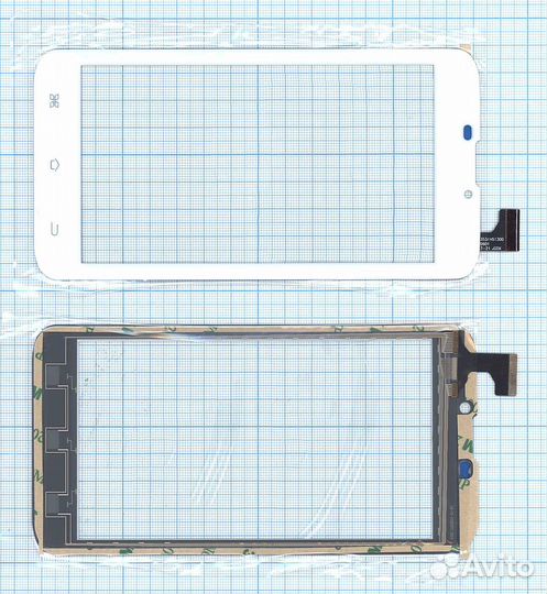 Тачскрин Explay Tab mini белый