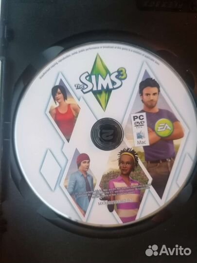 Диск sims 3