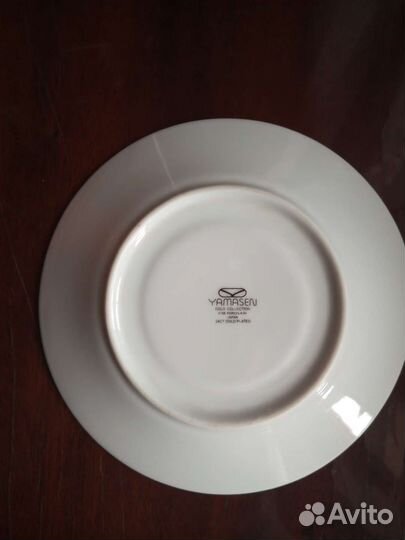 Фарфоровое блюдце «Павлин».Yamasen (Japan)