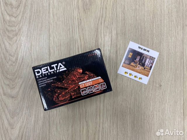 Аккумулятор Delta CT 1207 12В/7Ач