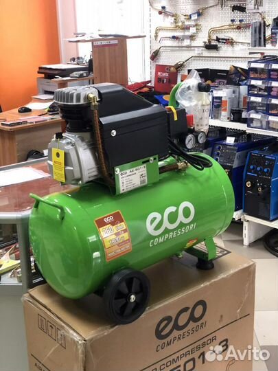Воздушный компрессор eco 260л/мин 24/50л