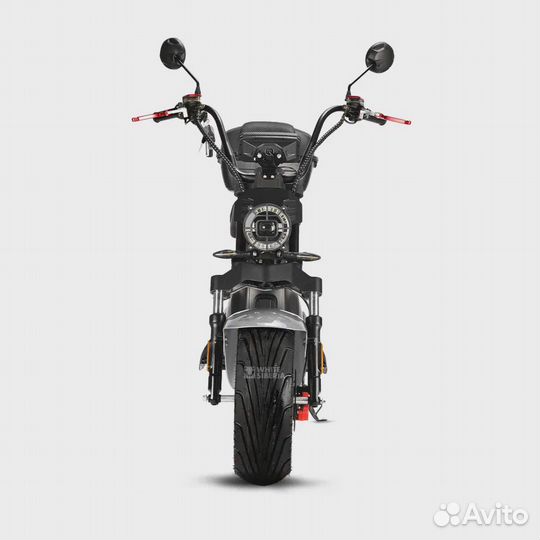 Электроскутер white siberia black SEA 5000W Silver