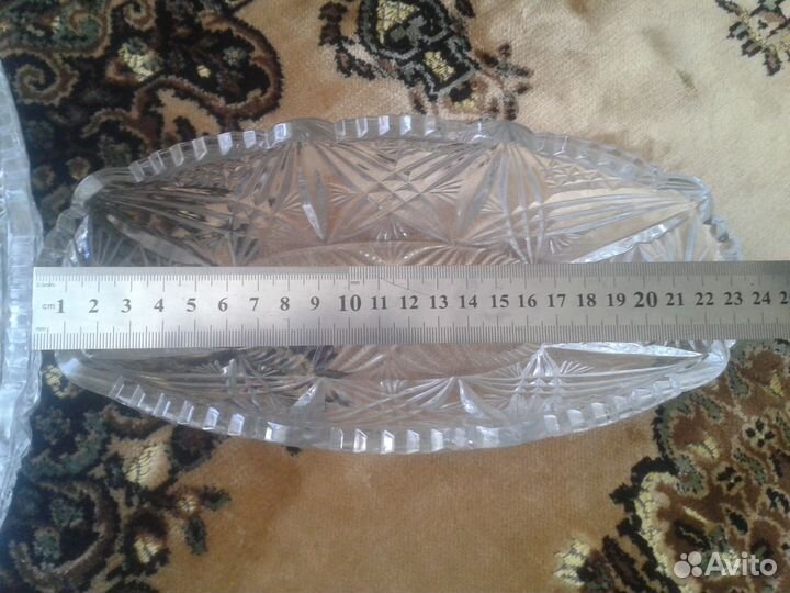 Салатница. Хрусталь