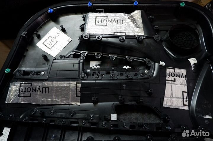 Kia Rio Шумоизоляция дверей от Шумoff