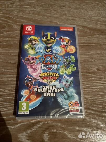 Щенячий патруль спасение nintendo switch