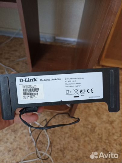 Wi-Fi Роутер D-link dir 300