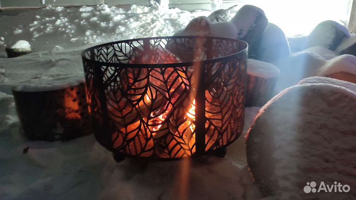 Костровая чаша. Чаша костровая. Очаг. Костровище