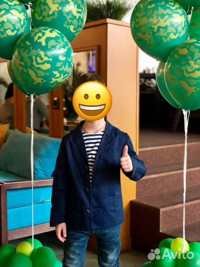 Пиджак для мальчика 116