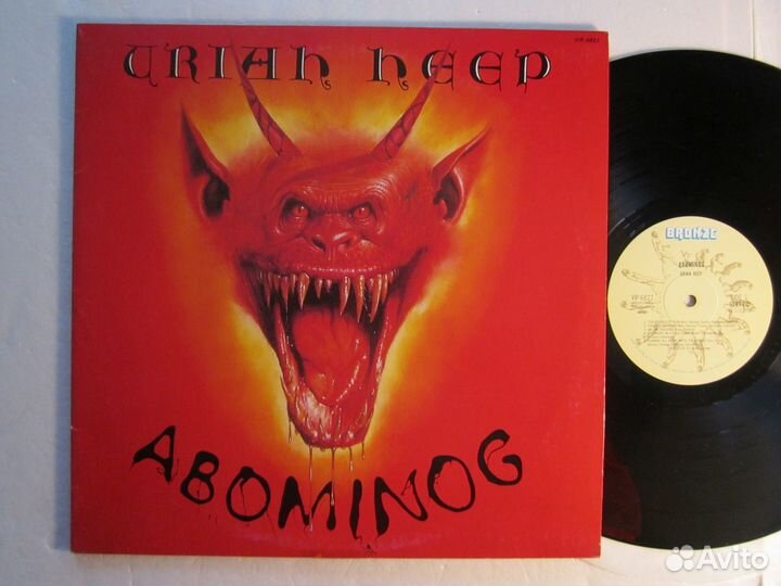 Uriah Heep – Abominog -LP Japan 1982