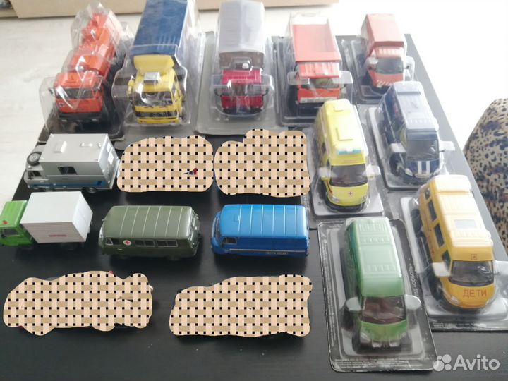 Модель автомобиля 1/43 грузовики Автолегенды анс