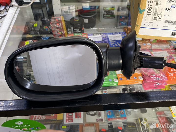 Зеркало левое механическая регулировка Logan 04-14