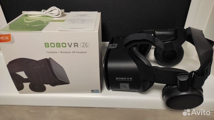 Шлем Bobo VR-Z6 с блютуз наушниками, новый