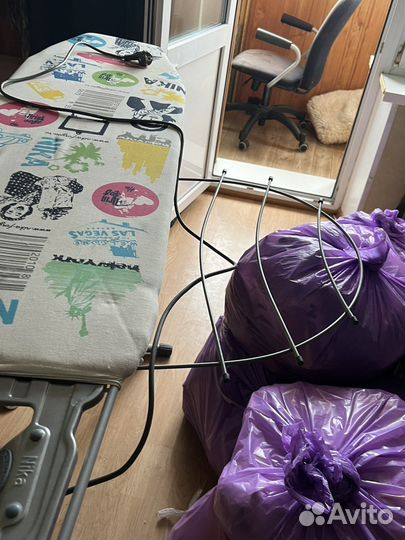 Гладильная доска nika с розеткой