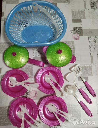 Игрушки посудка