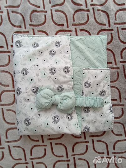 Конверт на выписку, одеяло