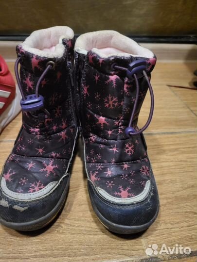 Сноубутсы для девочки ботинки Котофей 27 размер