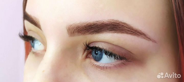 Оформление бровей