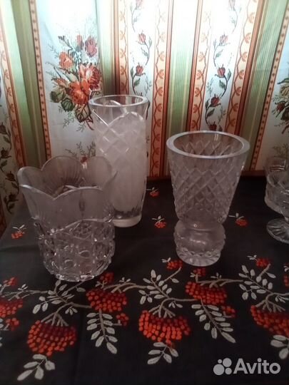 Хрустальная посуда СССР