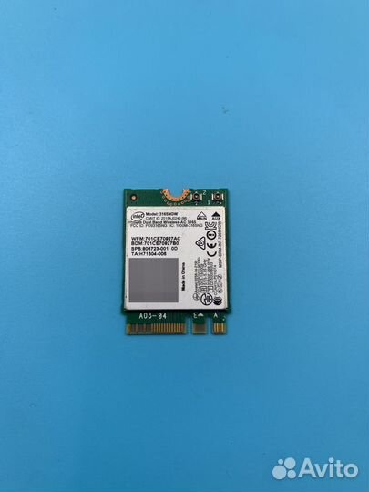 Wifi модуль для моноблока 3165ngw