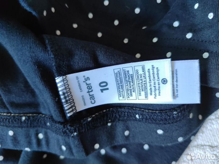 140 Пижама Carters для девочки