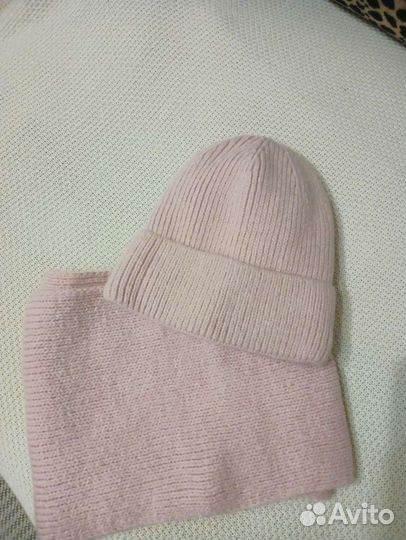 Шапка и снуд женские