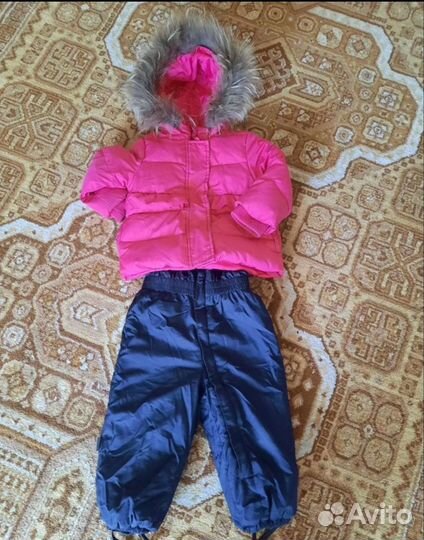 Зимний комплект для девочки