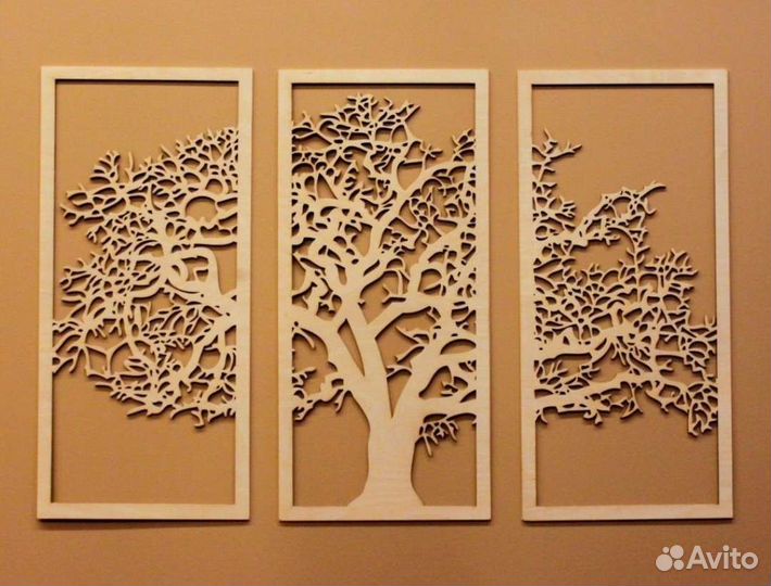 Панно дерево