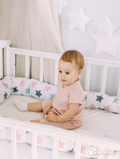 Бортик для детской кровати