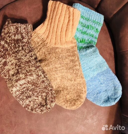 Шерстяные носки
