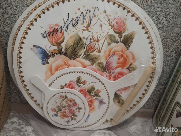 Разделочная доска дерево3В1