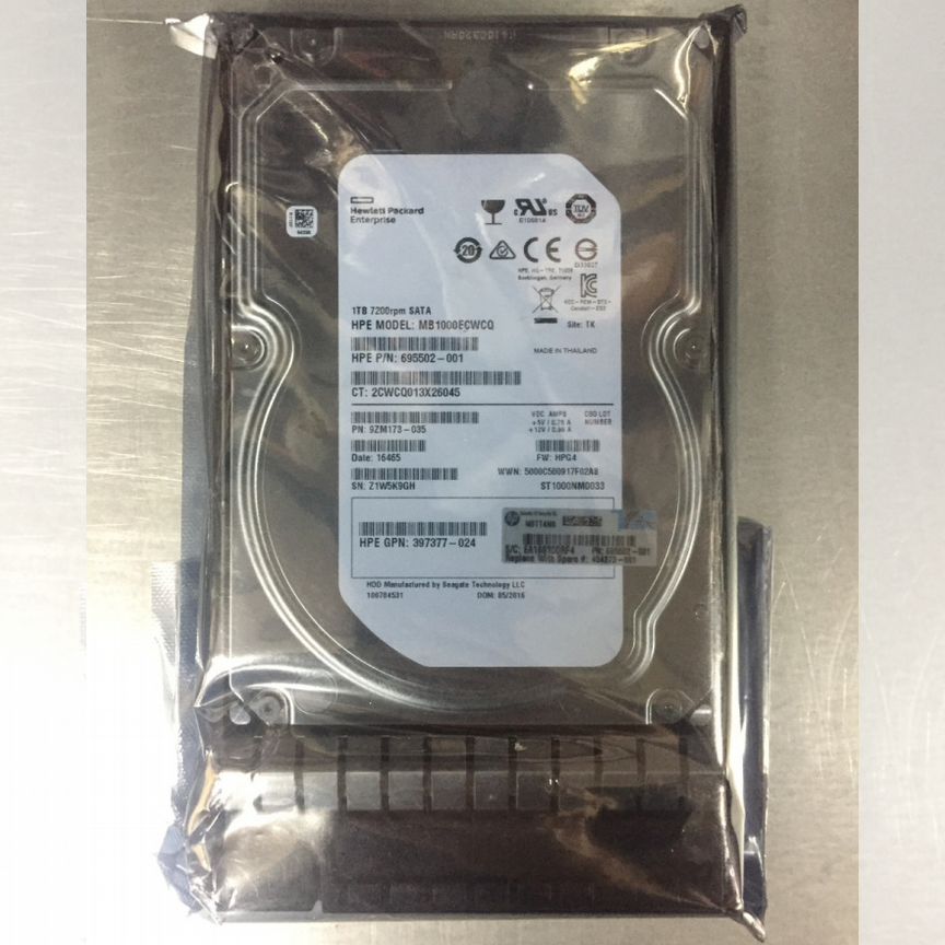 [454273-001] Жесткий Диск Hp 1tb Sata3.5" 454273-001