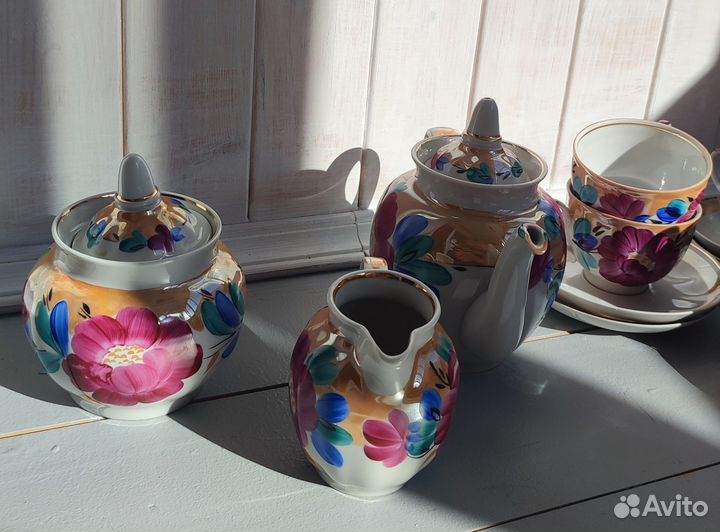 Чайный сервиз СССР Дулево