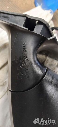 Зеркало заднего вида правое на volkswagen polo v