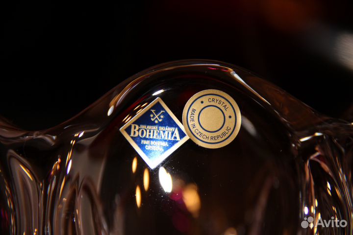Богемская ваза хрусталь Вohеmiа Jihlаvа Oсeаn