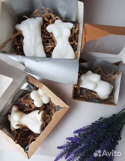 Свечи из кокосового воска