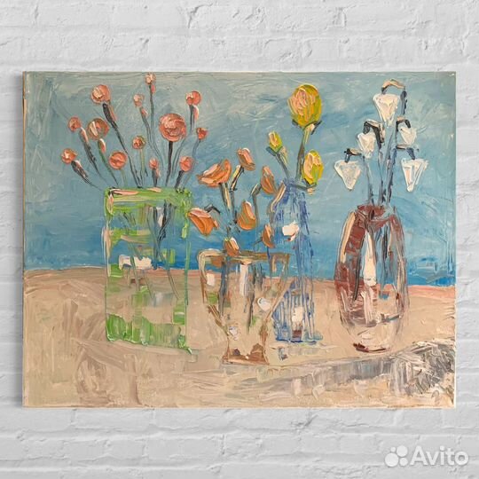 Картина интерьерная маслом на холсте