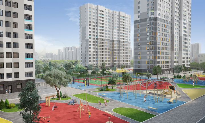 Квартира-студия, 35,4 м², 10/20 эт.