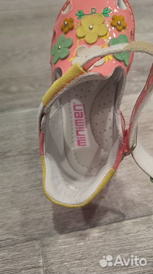 Сандалии для девочки 26 размер натуральная кожа