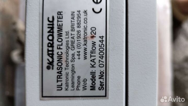 Ультразвуковой расходомер с накл.датч. KATflow-120