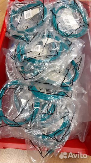 Патчкорд RJ-45, кат. 5е, 1 м., зелёный