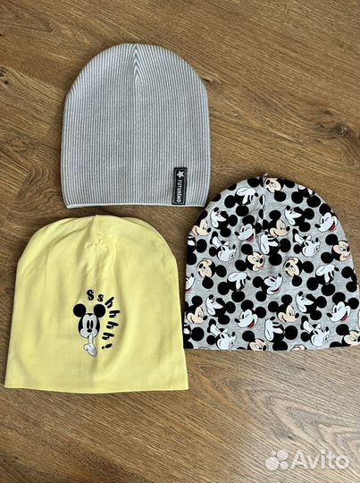 Шапка для мальчика осень весна 48-50