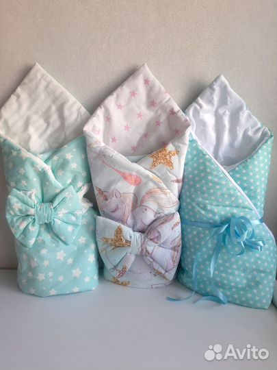 Конверт на выписку новый летний