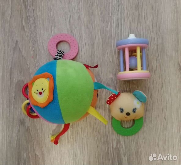 Развивающие игрушки пакетом